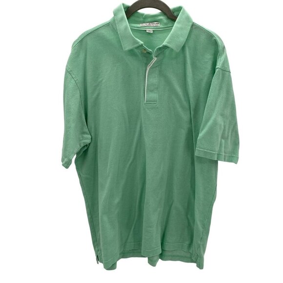Peter Millar Tailored Fit Mint Green Polo Shirt Women's Size XL - Picture 1 of 4